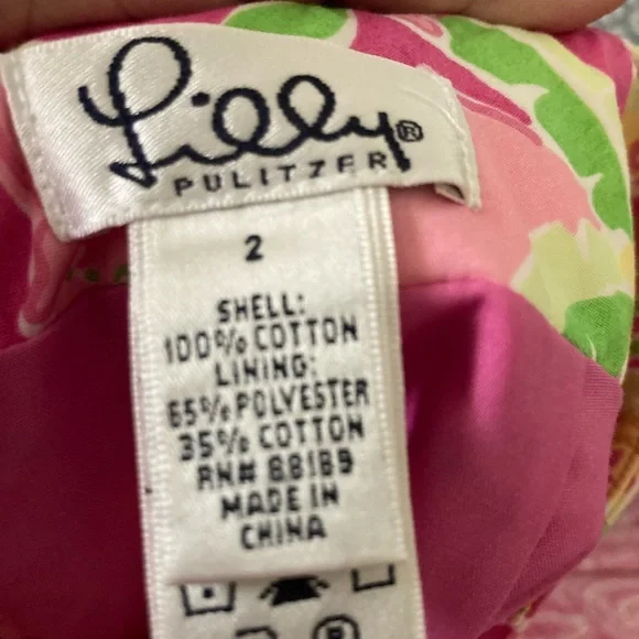 Lilly Pulitzer white label size 2 skirt - Picture 5 of 6